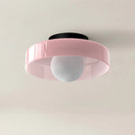 Modern Round Flush Mount Ceiling Light