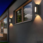 Modern Cylindrical Double Head Ip65 Outdoor Led Wall Light