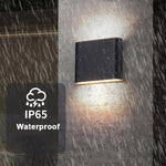 Modern Chic Waterproof Double Head Wall Light