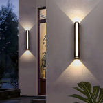 Modern Waterproof Black Outdoor Led Wall Light