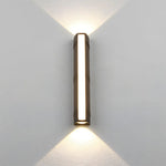 Modern Waterproof Black Outdoor Led Wall Light