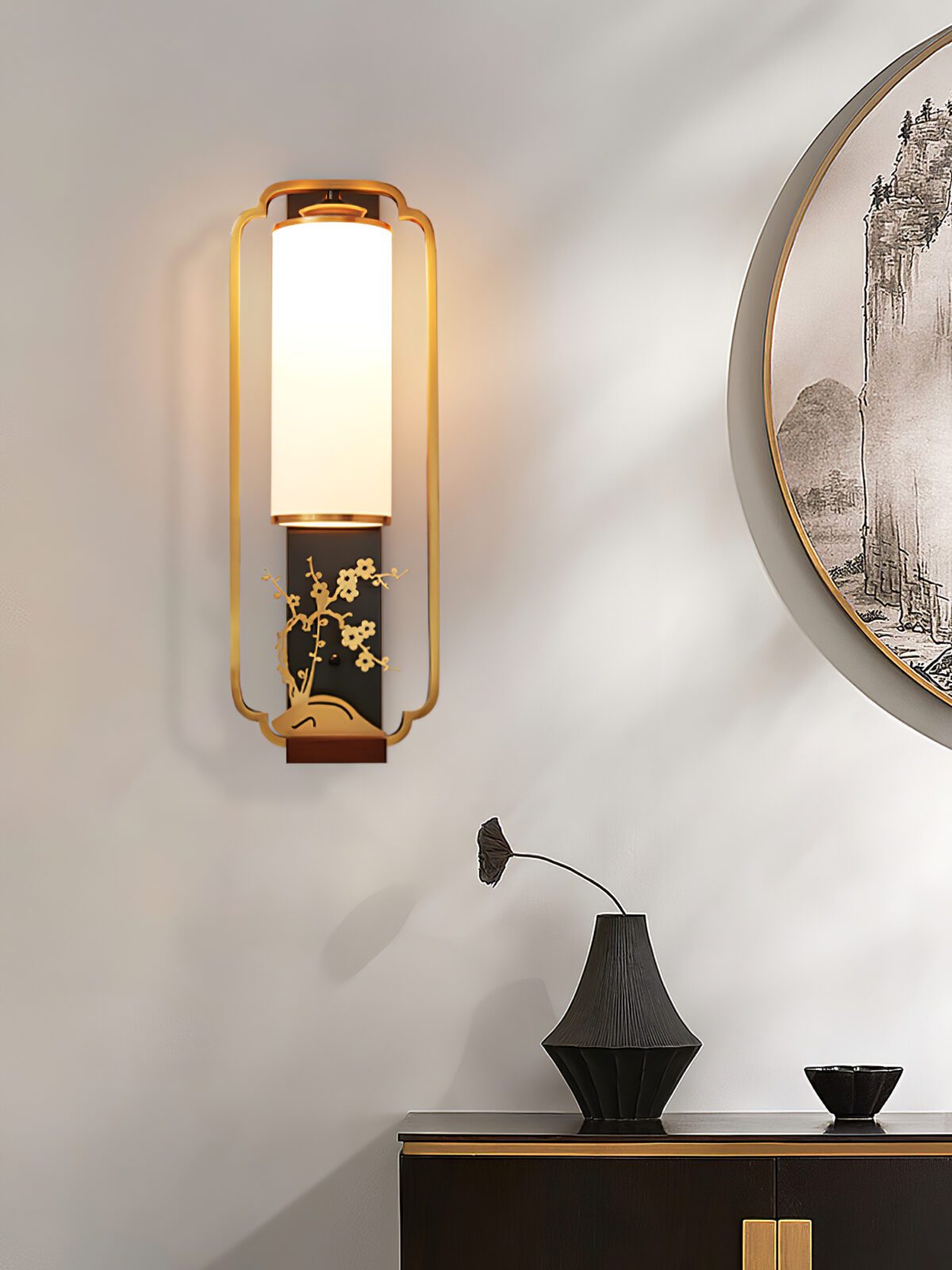 Modern Chinese Wall Lamp