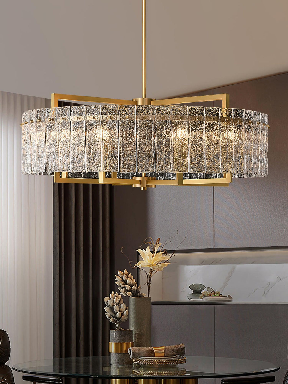 modern-drum-chandelier