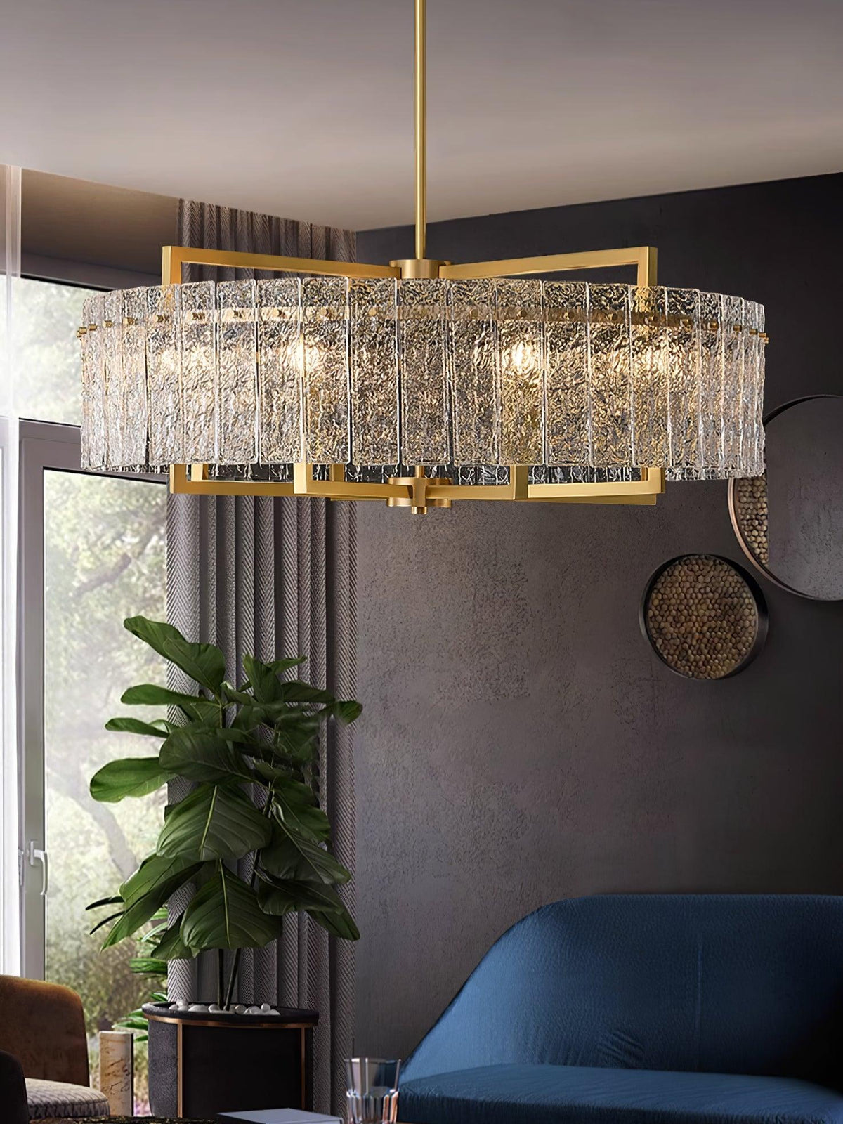 modern-drum-chandelier