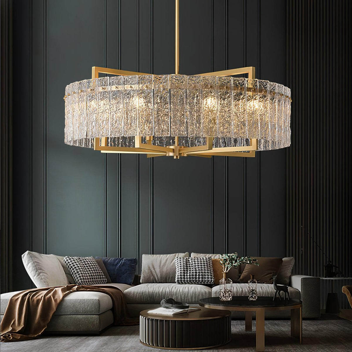 modern-drum-chandelier