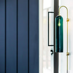 Modern Glass Plug In Wall Lamp