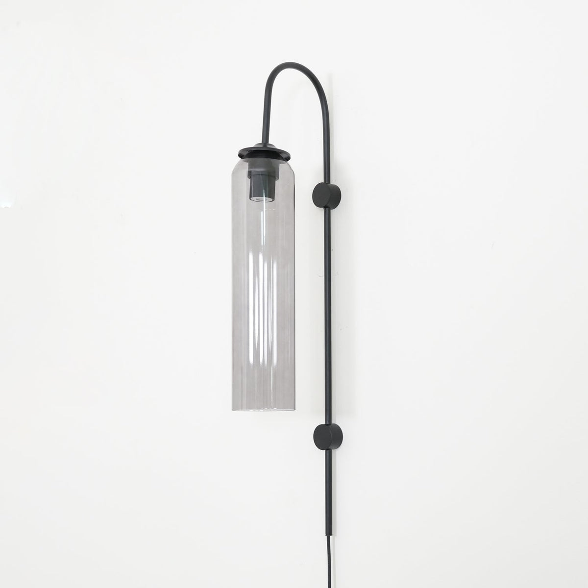 Modern Glass Plug In Wall Lamp