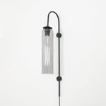Modern Glass Plug In Wall Lamp