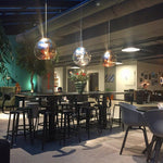 Lava Swag Pendant Light – Sculptural Molten Shade with Mirror Effect