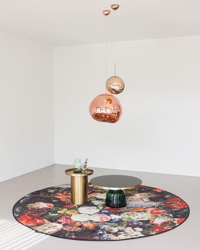 Lava Swag Pendant Light – Sculptural Molten Shade with Mirror Effect