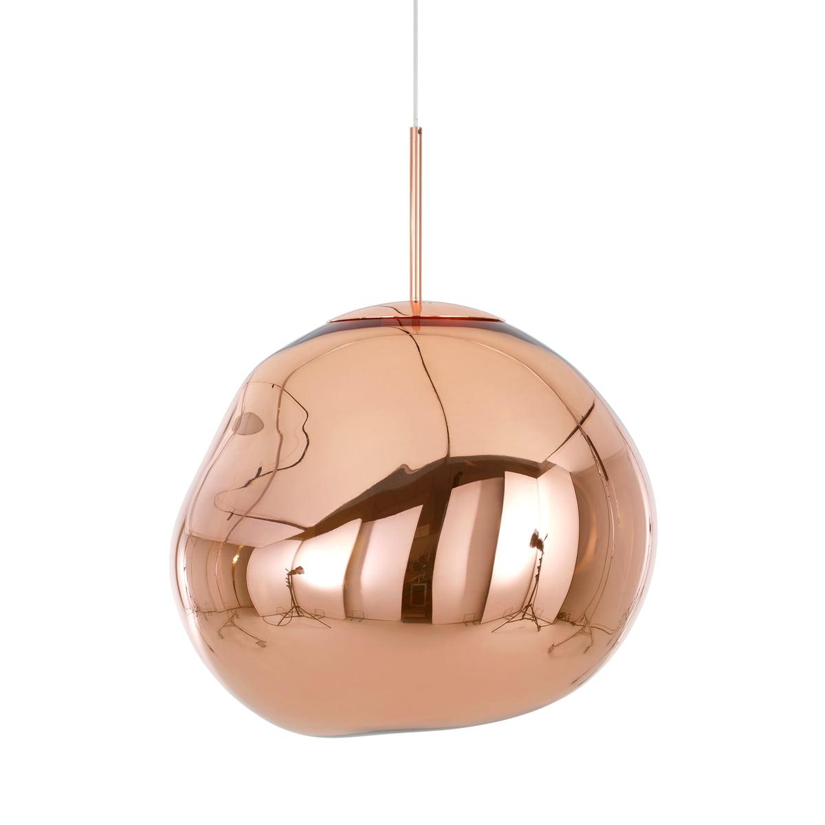 Lava Swag Pendant Light – Sculptural Molten Shade with Mirror Effect