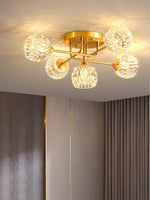 Modern Light Luxury Crystal Ceiling Lamp