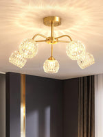 Modern Light Luxury Crystal Ceiling Lamp