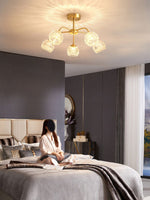 Modern Light Luxury Crystal Ceiling Lamp