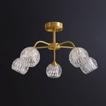 Modern Light Luxury Crystal Ceiling Lamp
