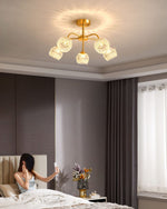 Modern Light Luxury Crystal Ceiling Lamp