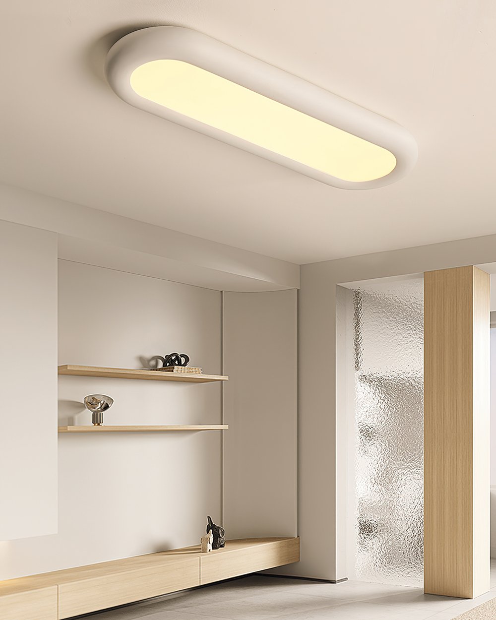 Modern Oval Ceiling Light