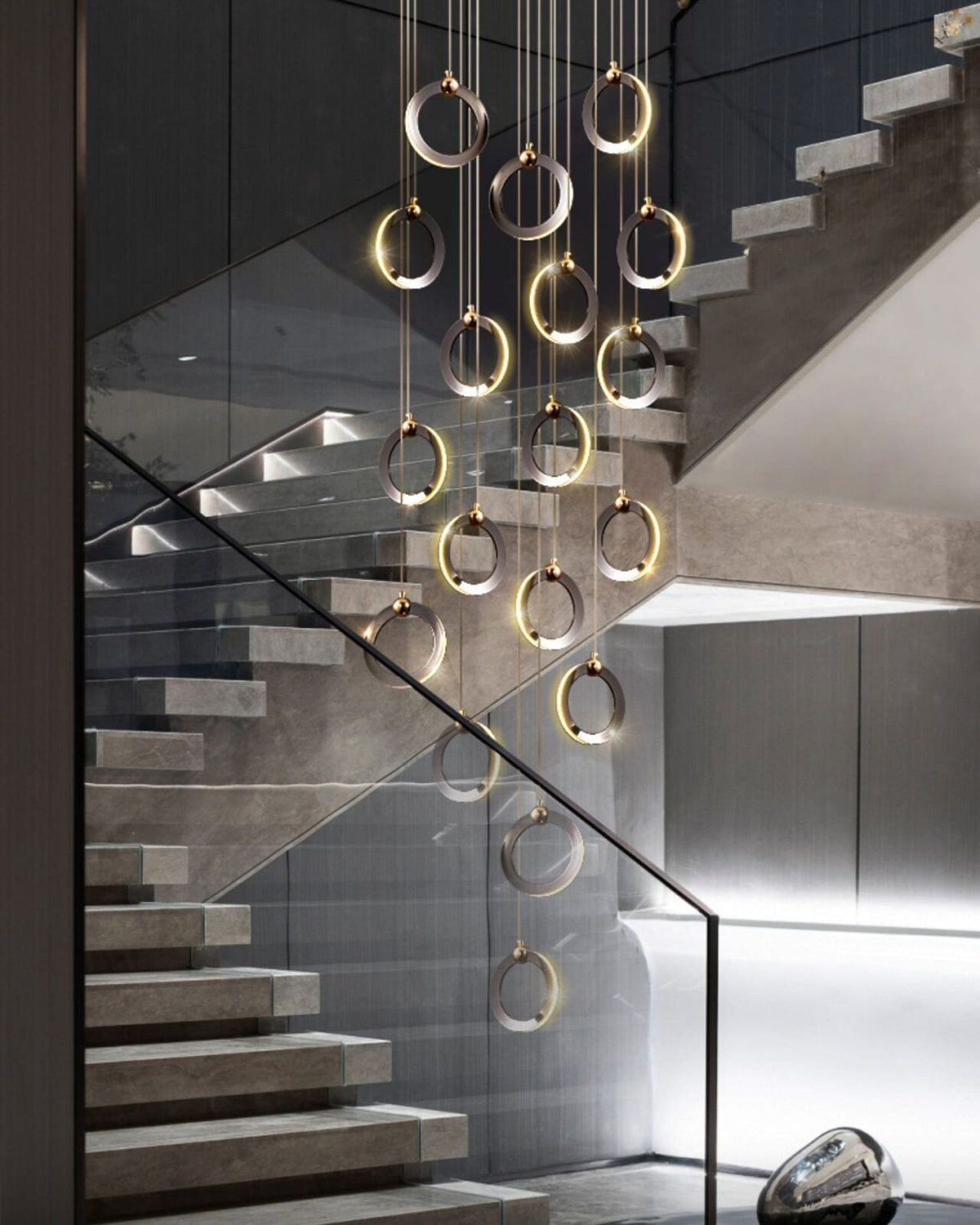 Modern Pearl Chandelier