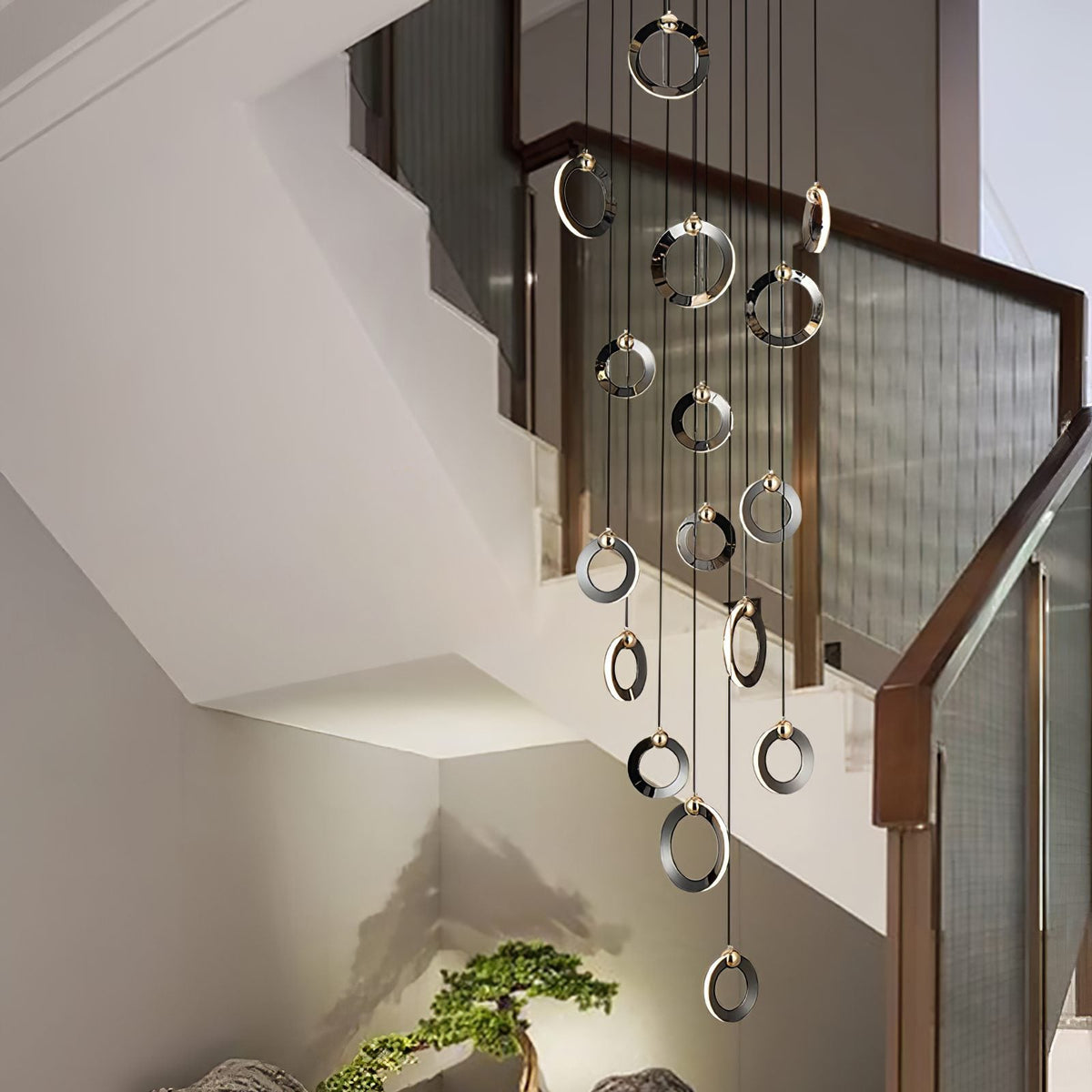Modern Pearl Chandelier