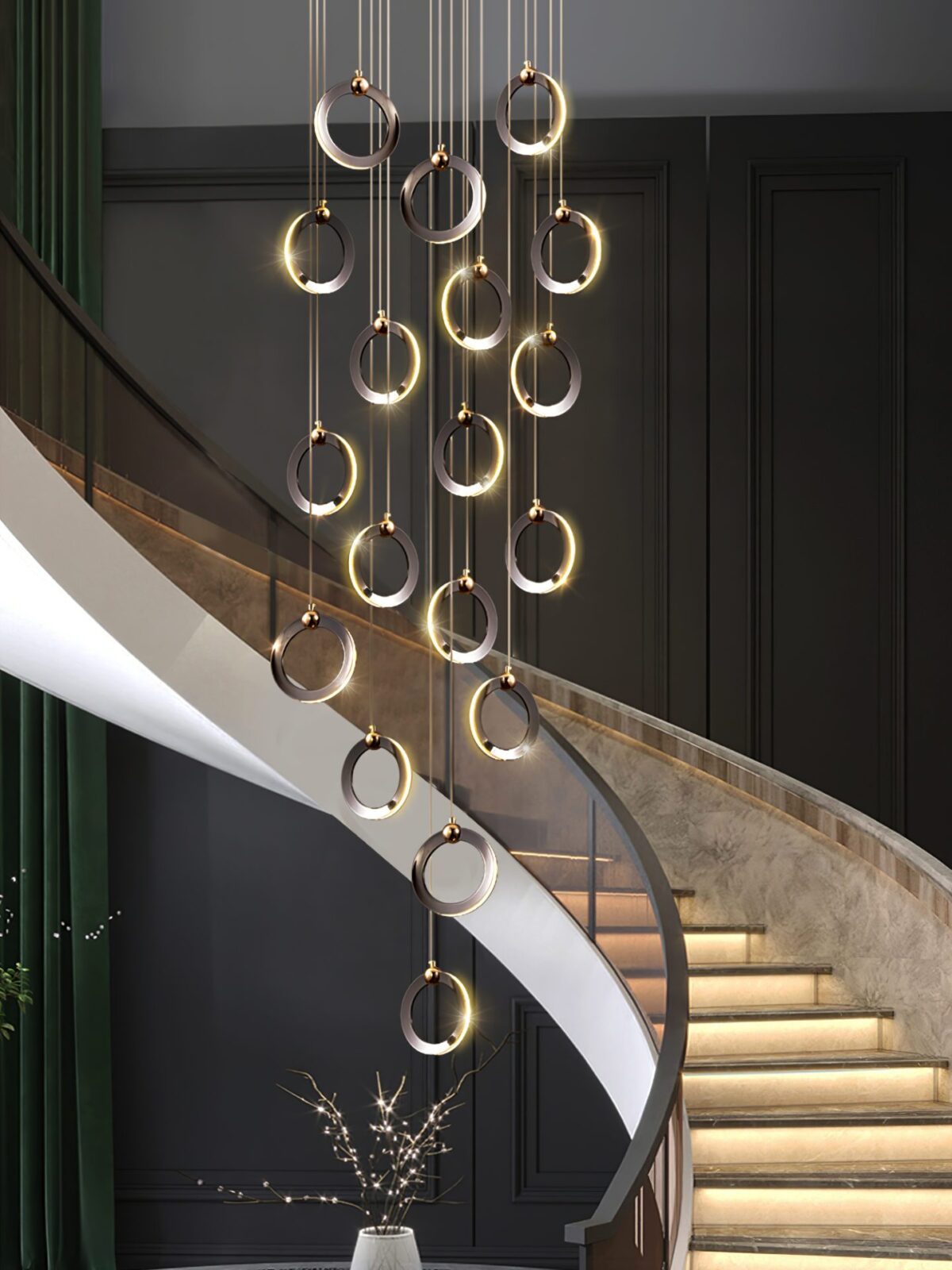 Modern Pearl Chandelier