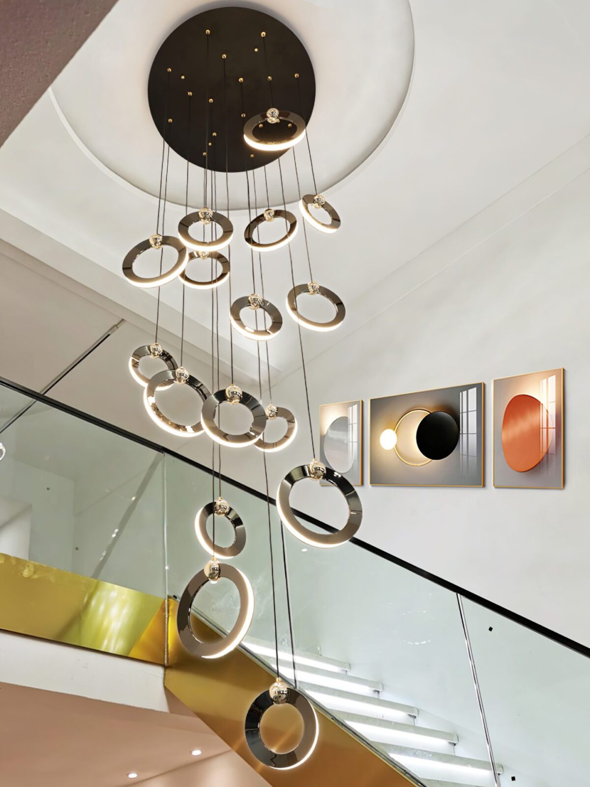 Modern Pearl Chandelier