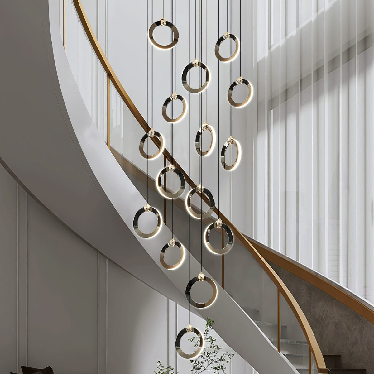 Modern Pearl Chandelier