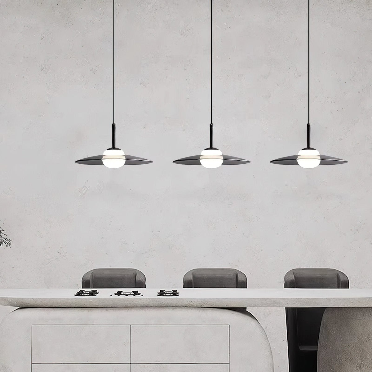 Modern Saucer Pendant Light