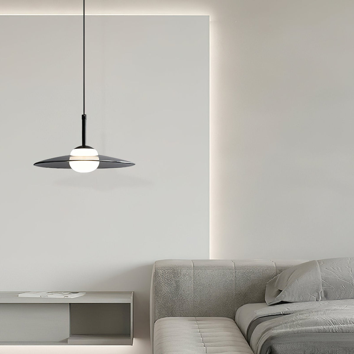 Modern Saucer Pendant Light
