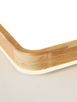 Modern Square Log Ceiling Lamp