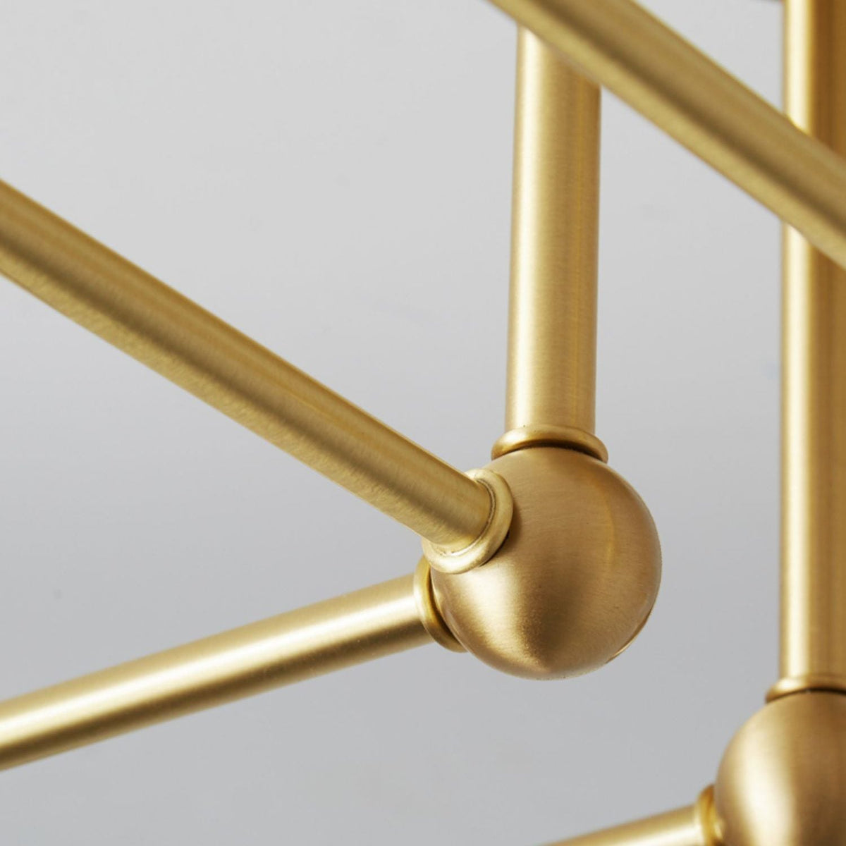 Molecular Brass Ceiling Light