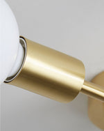 Molecular Brass Ceiling Light