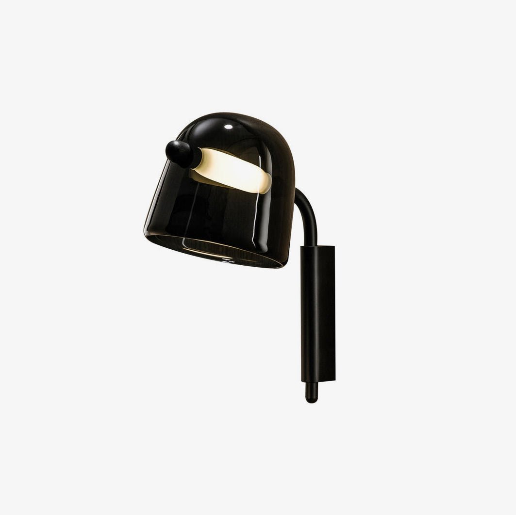 Penumbra Wall Sconce in Handblown Glass with Integrated LED