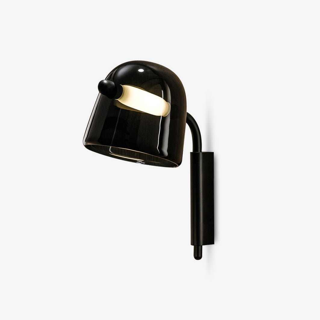 Penumbra Wall Sconce in Handblown Glass with Integrated LED