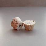 Monolith Natural Stone Cabinet Pull Handle in Marble and Travertine