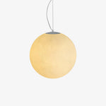 Moon Pendant Lamp – Celestial Resin Hanging Light for Modern Interiors