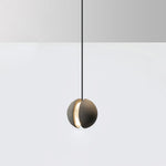 Moon Concrete Pendant Light – Modern Minimalist LED Ceiling Lamp
