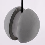 Moon Concrete Pendant Light – Modern Minimalist LED Ceiling Lamp