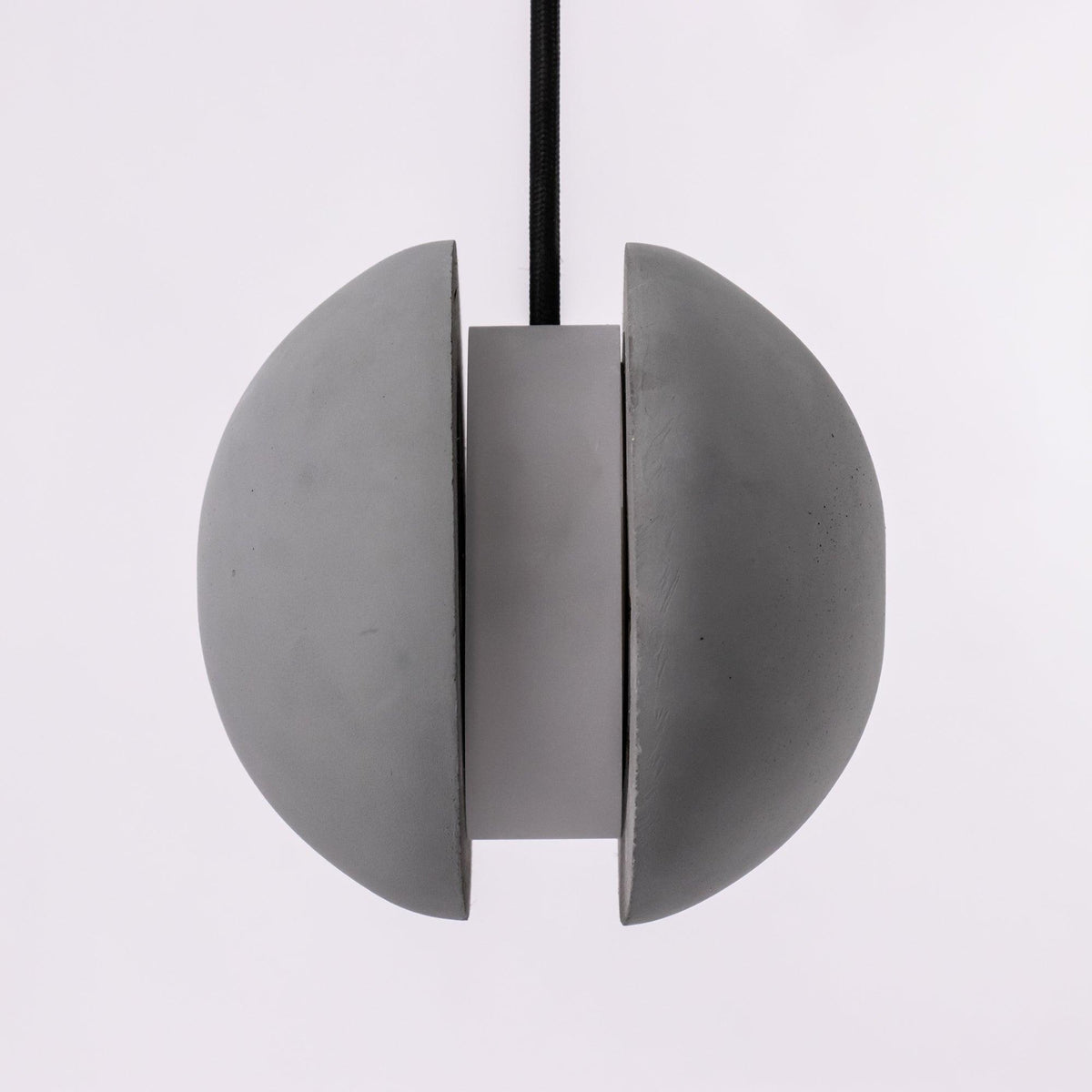 Moon Concrete Pendant Light – Modern Minimalist LED Ceiling Lamp