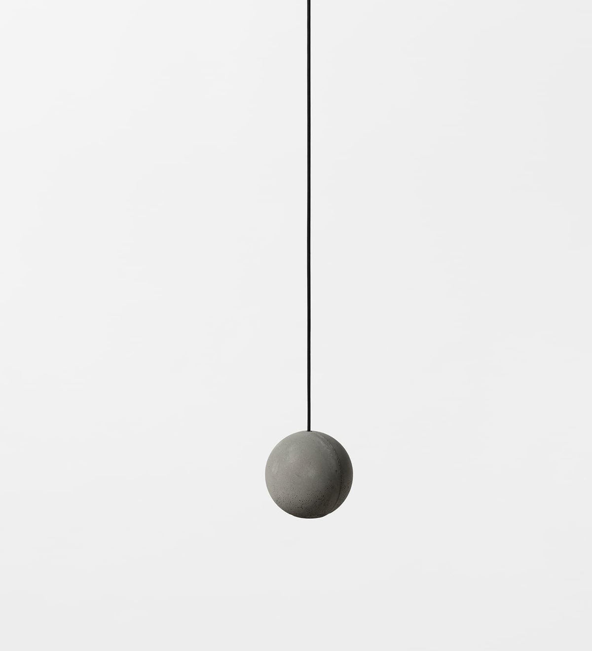 Moon Concrete Pendant Light – Modern Minimalist LED Ceiling Lamp