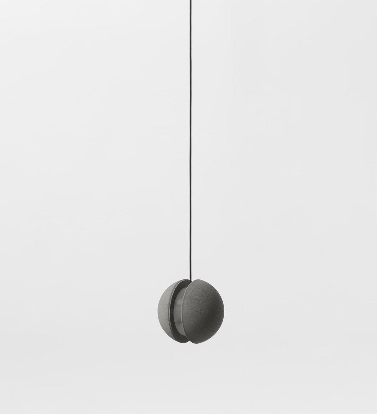 Moon Concrete Pendant Light – Modern Minimalist LED Ceiling Lamp