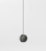 Moon Concrete Pendant Light – Modern Minimalist LED Ceiling Lamp