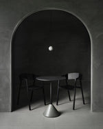 Moon Concrete Pendant Light – Modern Minimalist LED Ceiling Lamp