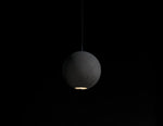 Moon Concrete Pendant Light – Modern Minimalist LED Ceiling Lamp