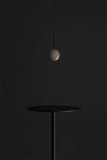 Moon Concrete Pendant Light – Modern Minimalist LED Ceiling Lamp