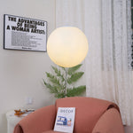 Moon Pendant Lamp – Celestial Resin Hanging Light for Modern Interiors