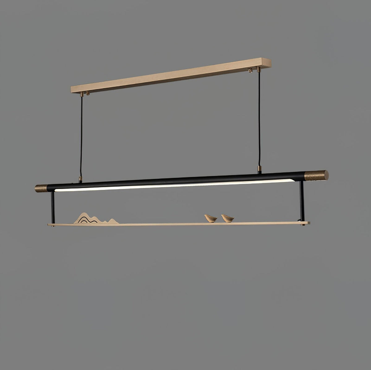 Mountain Bird LED Pendant Light