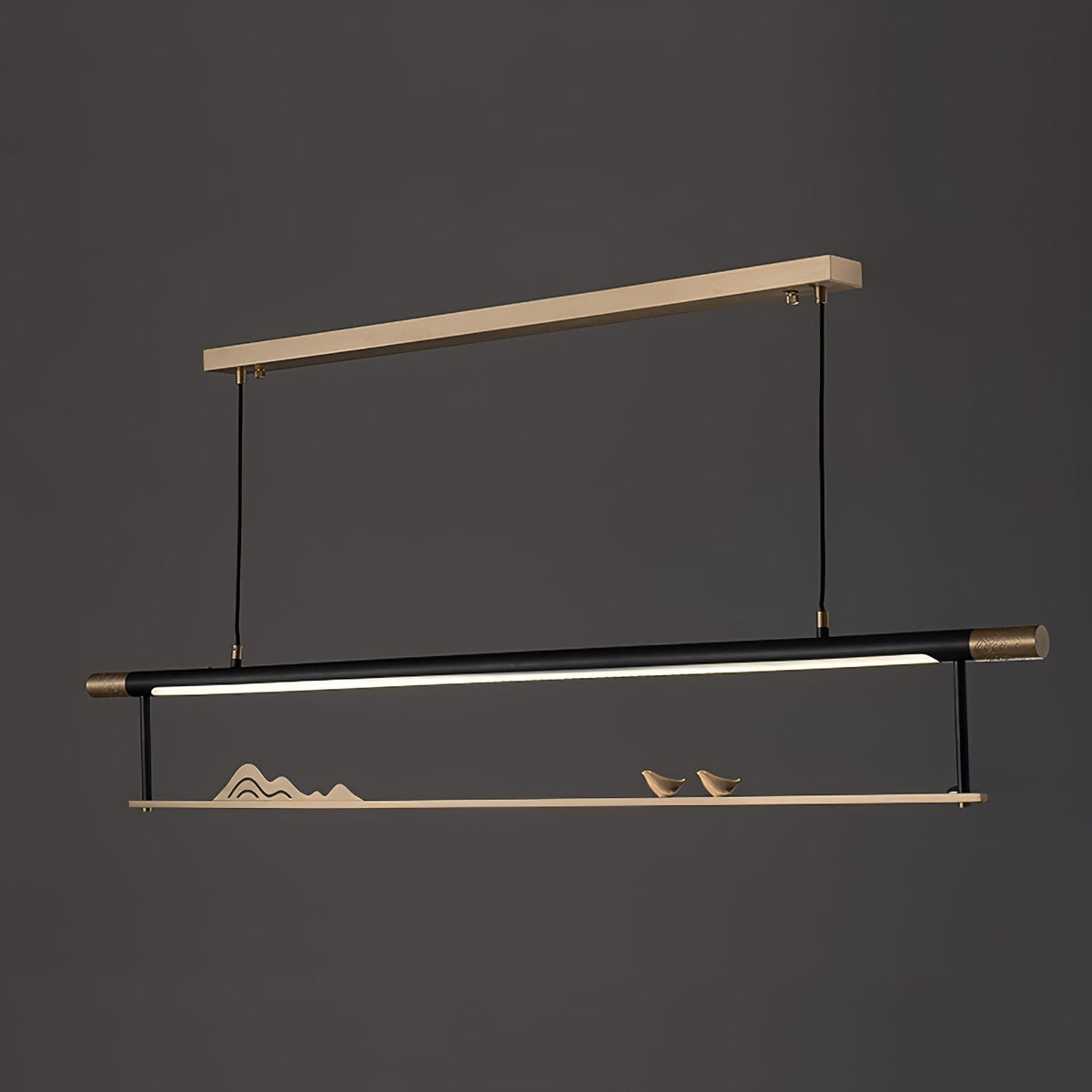 Mountain Bird LED Pendant Light