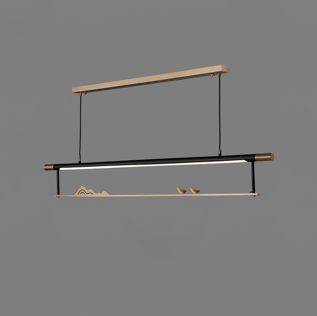 Mountain Bird LED Pendant Light