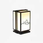 Mountain Outdoor Post Light – Sculptural Stainless Steel LED Landscape Lamp