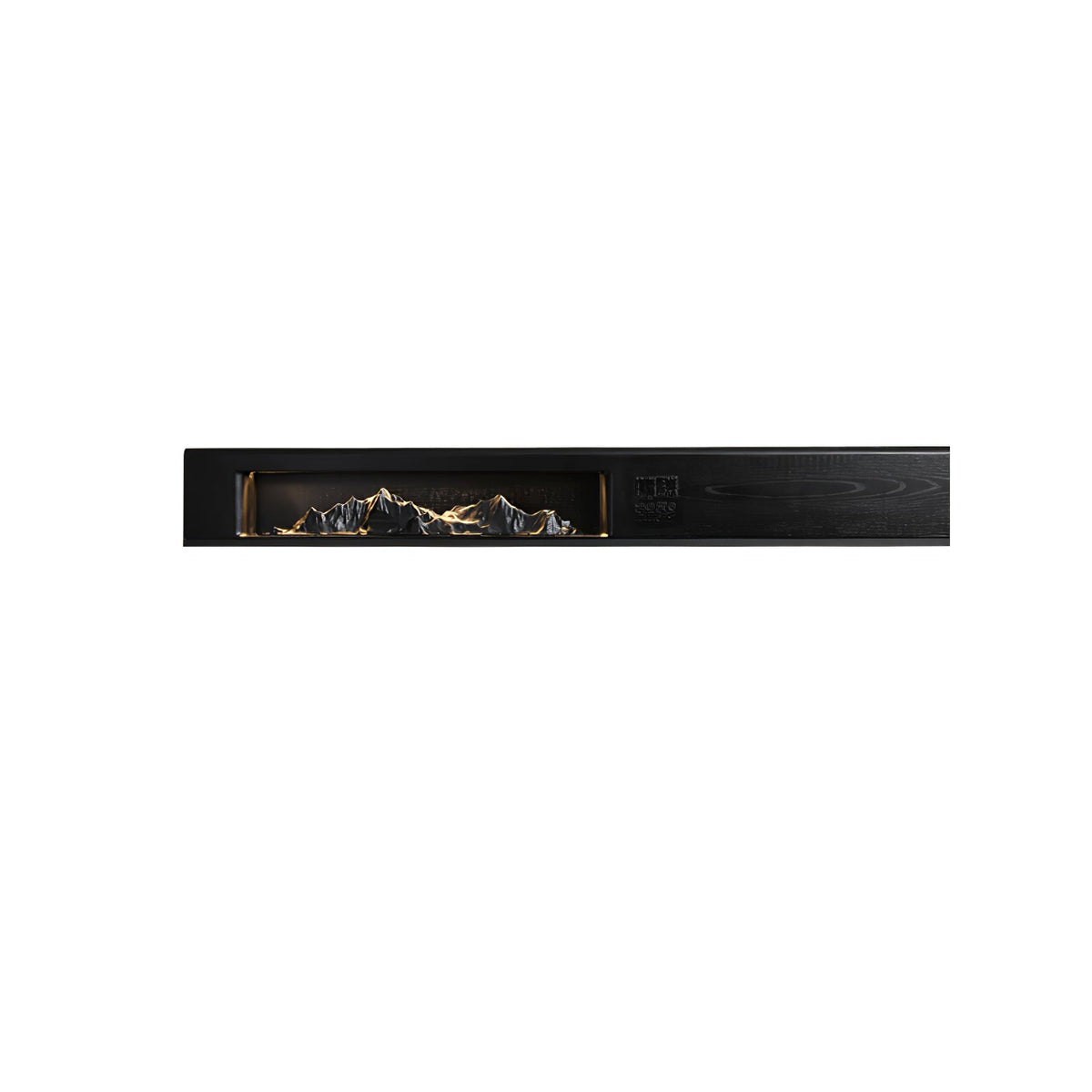 Mountain Reverie Wall Sconce — Handcrafted Wood LED Wall Light